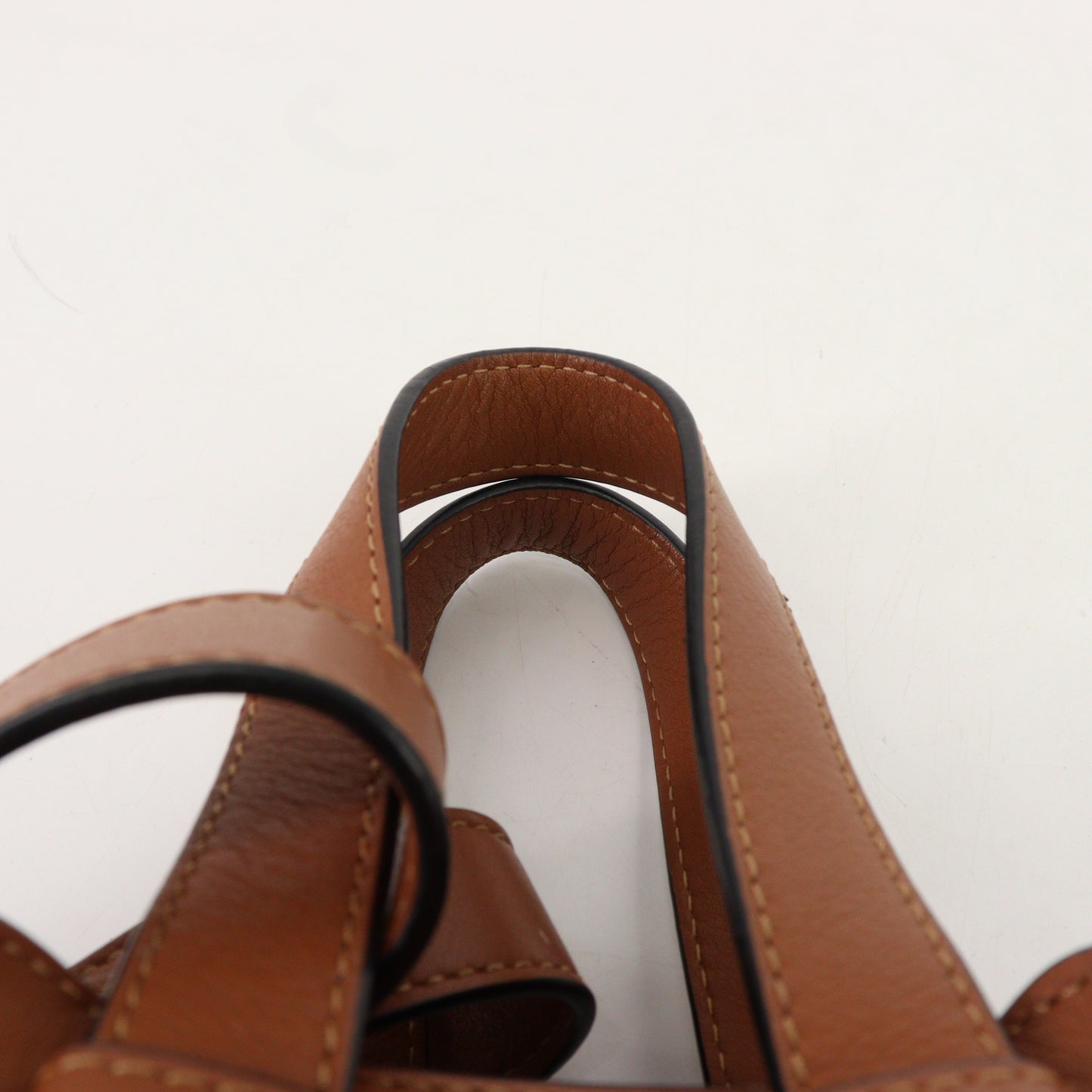 Leather hammock brown