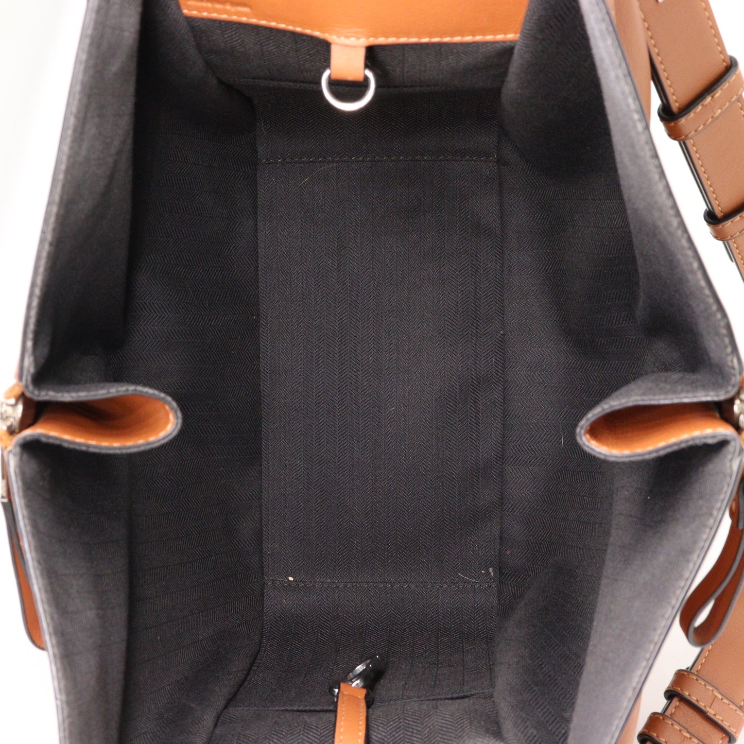 Leather hammock brown