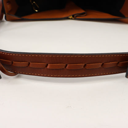 Leather hammock brown