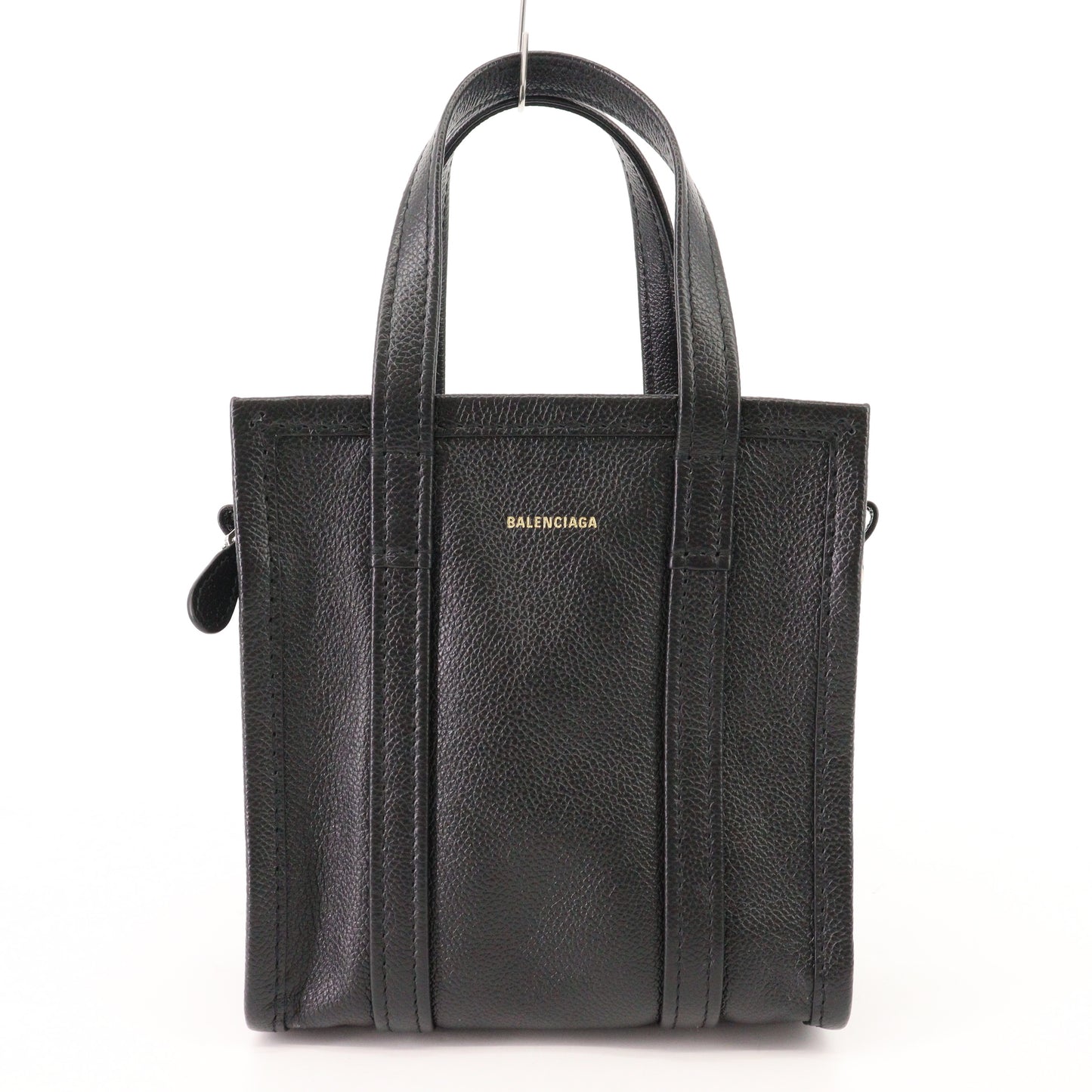 Leather Bazaar 2WAY Handbag Black