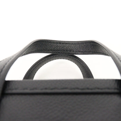 Leather Bazaar 2WAY Handbag Black