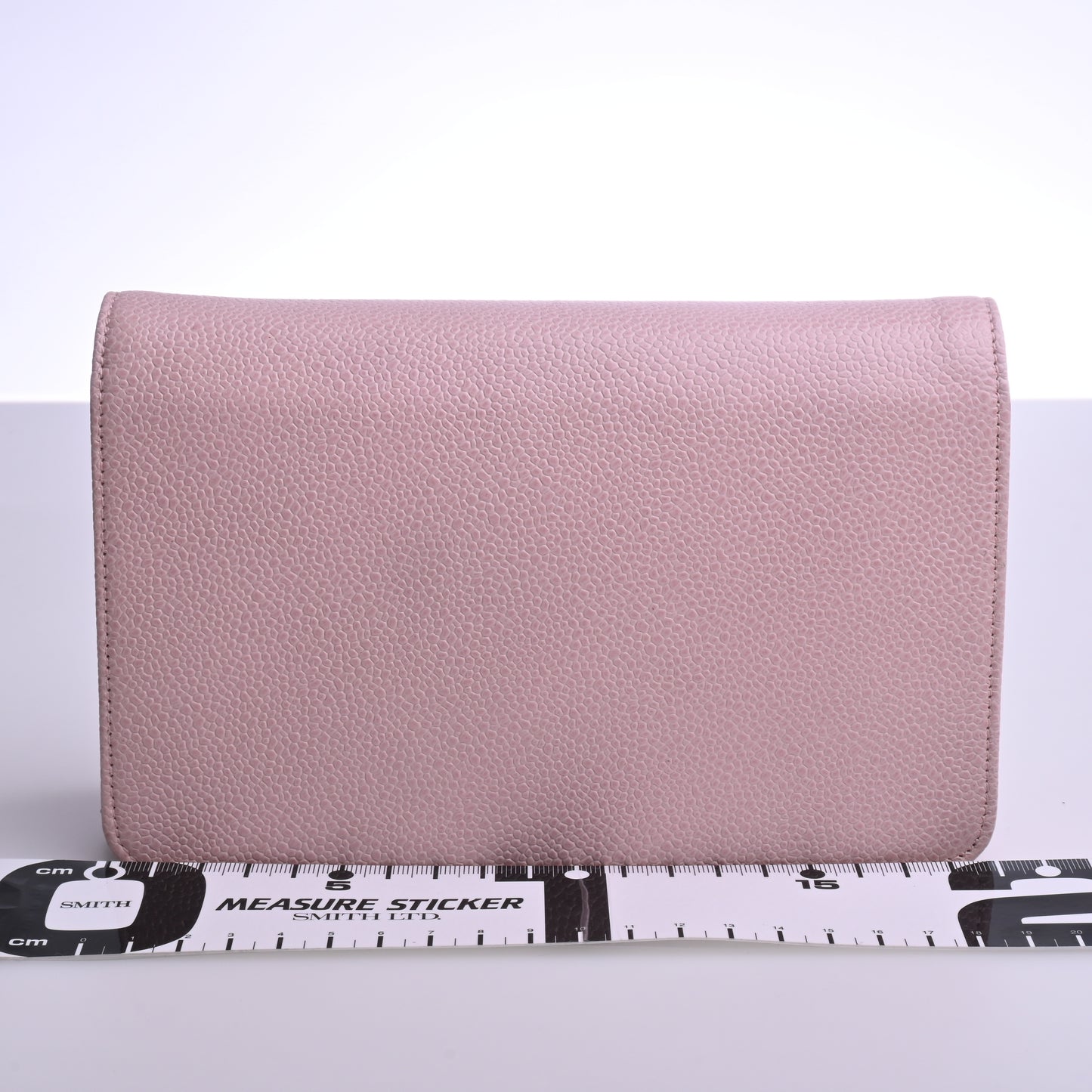 Caviar Chain Wallet Pink Silver Hardware 16th Series