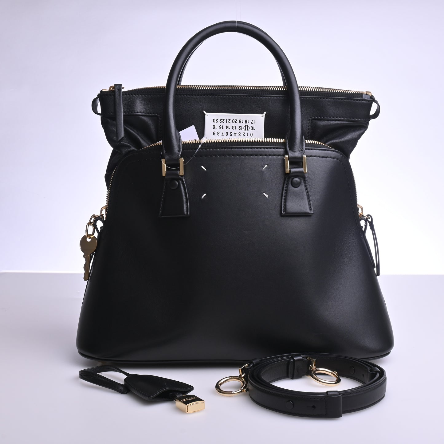 5AC Leather Shoulder Bag 2WAY