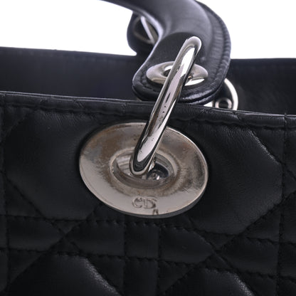 Cannage Leather Lady Dior SV Hardware