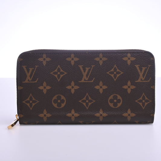 Monogram Zippy Wallet Round Zipper Long Wallet IC Chip