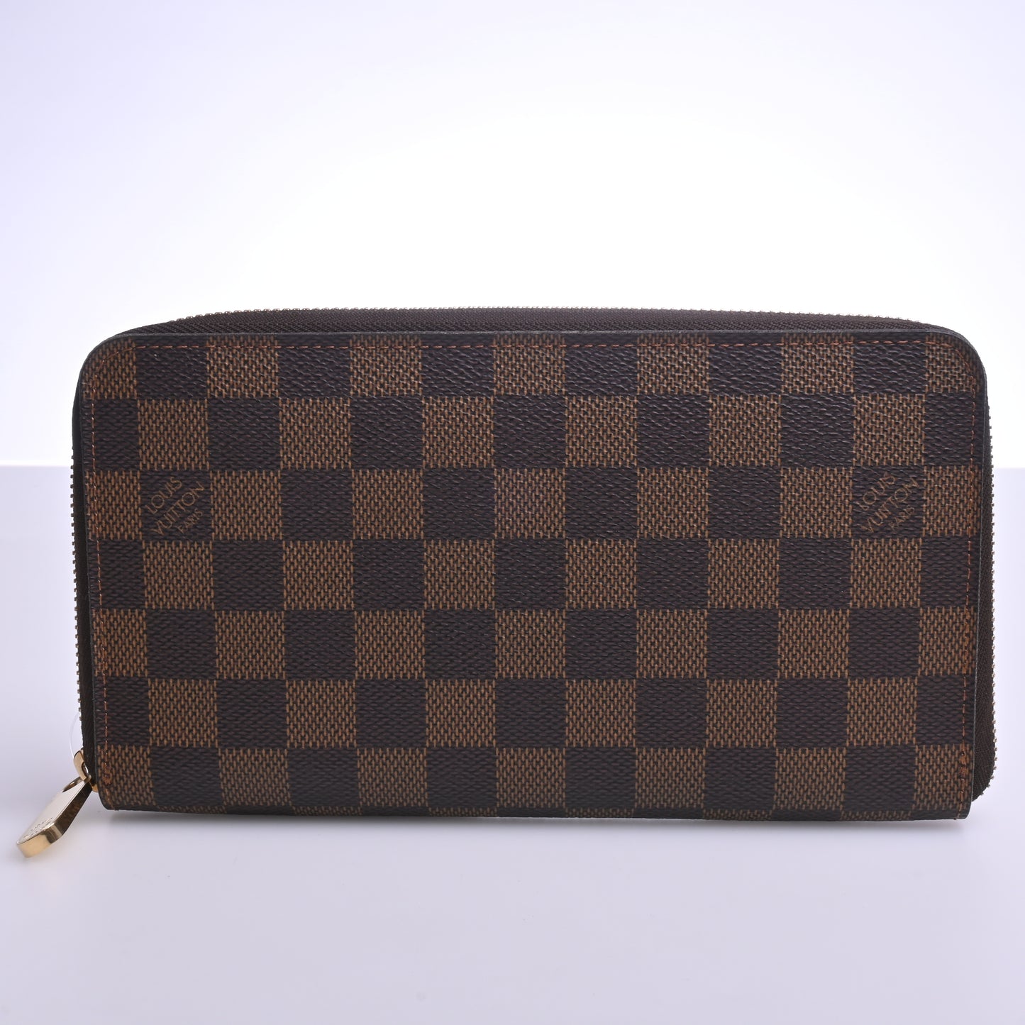 Damier Zippy Organizer Round Zipper Long Wallet VI0096