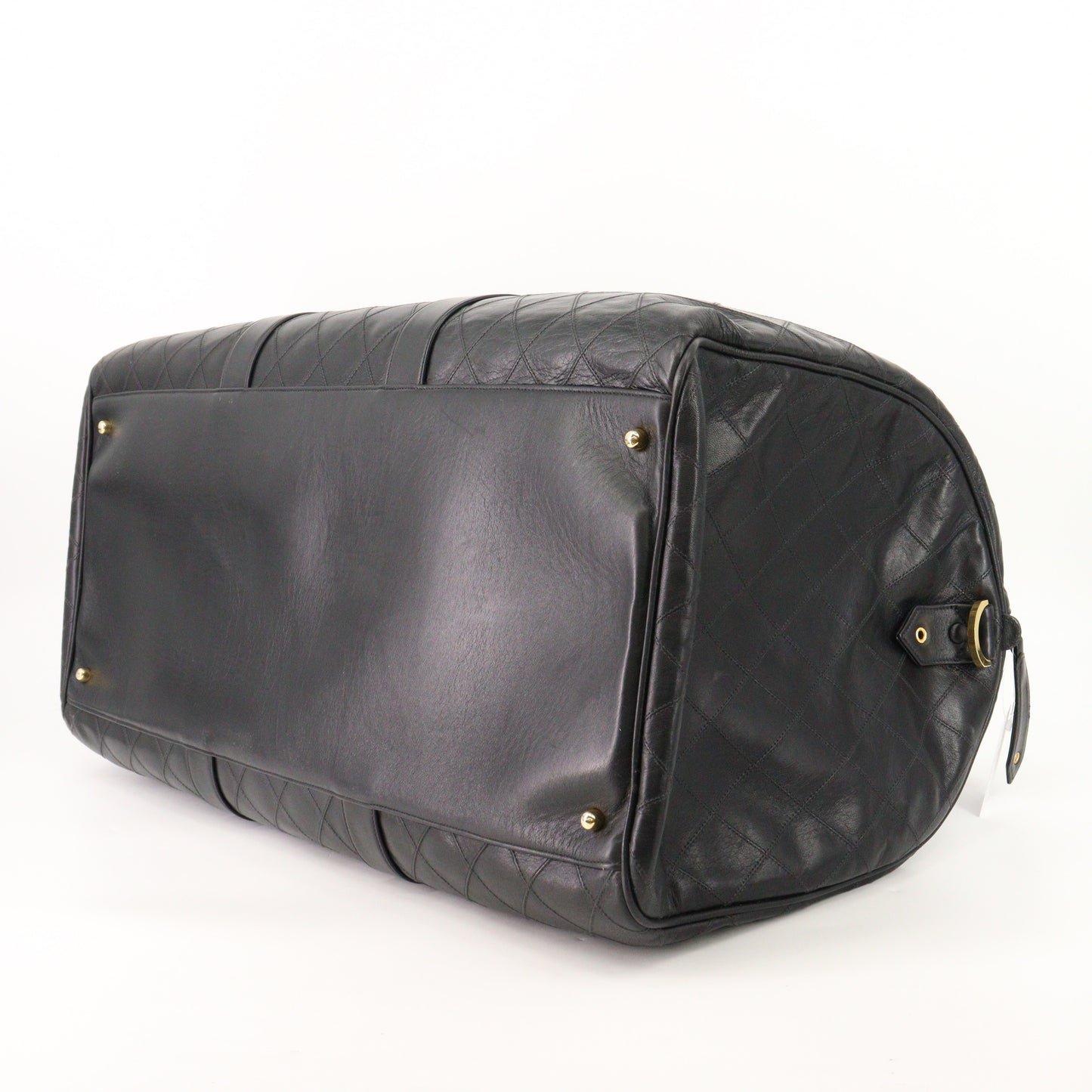 Leather Bicolor Boston Bag G Hardware Series1