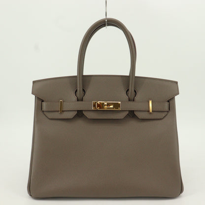 Epsom Birkin 30 Etain G hardware C stamp