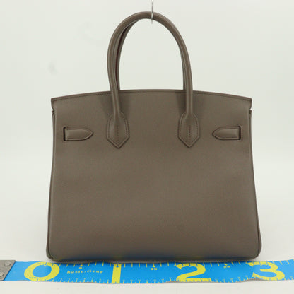 Epsom Birkin 30 Etain G hardware C stamp