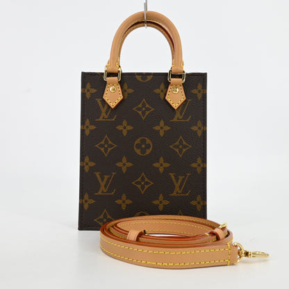 Monogram Petite Sac Plat IC Chip