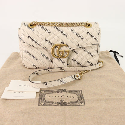 × Balenciaga GG Marmont chain shoulder bag