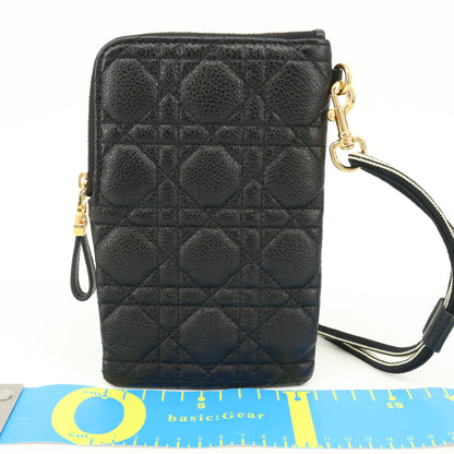 Leather Cannage Caro Black