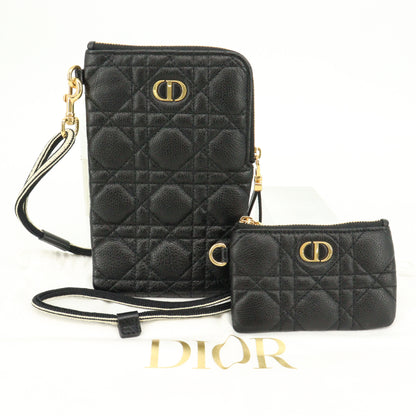 Leather Cannage Caro Black