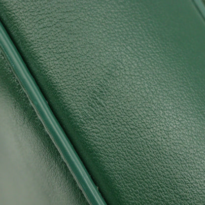 Oblique Leather Shoulder Bag Green