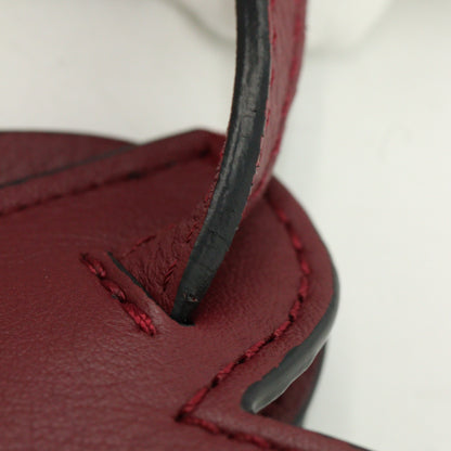 Leather elephant pocket Bordeaux