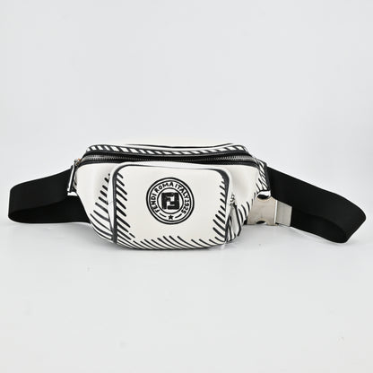 PVC Body Bag Joshua Vidas Collaboration White