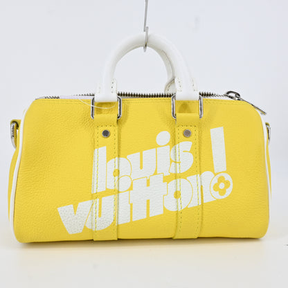 Everyday LV Keepall XS Yellow x White IC Chip