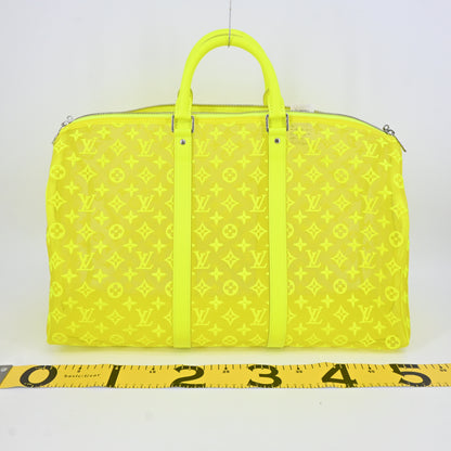 Mono See-Through Keepall 50 Yellow DR2159