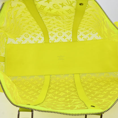 Mono See-Through Keepall 50 Yellow DR2159