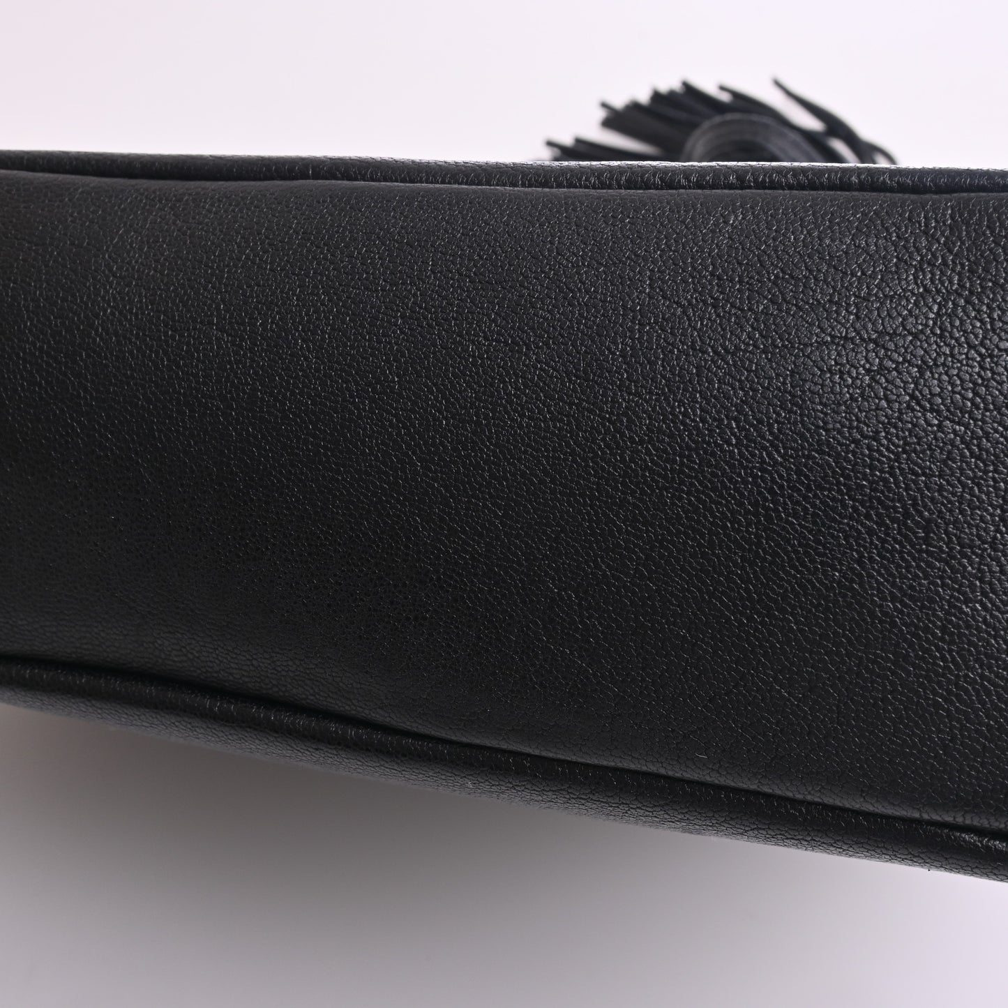 Saint Laurent Fringe Camera Bag Black