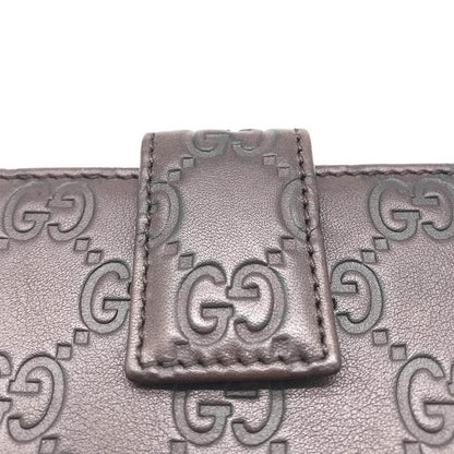 Gucci Guccissima Signature Dice Continental Wallet