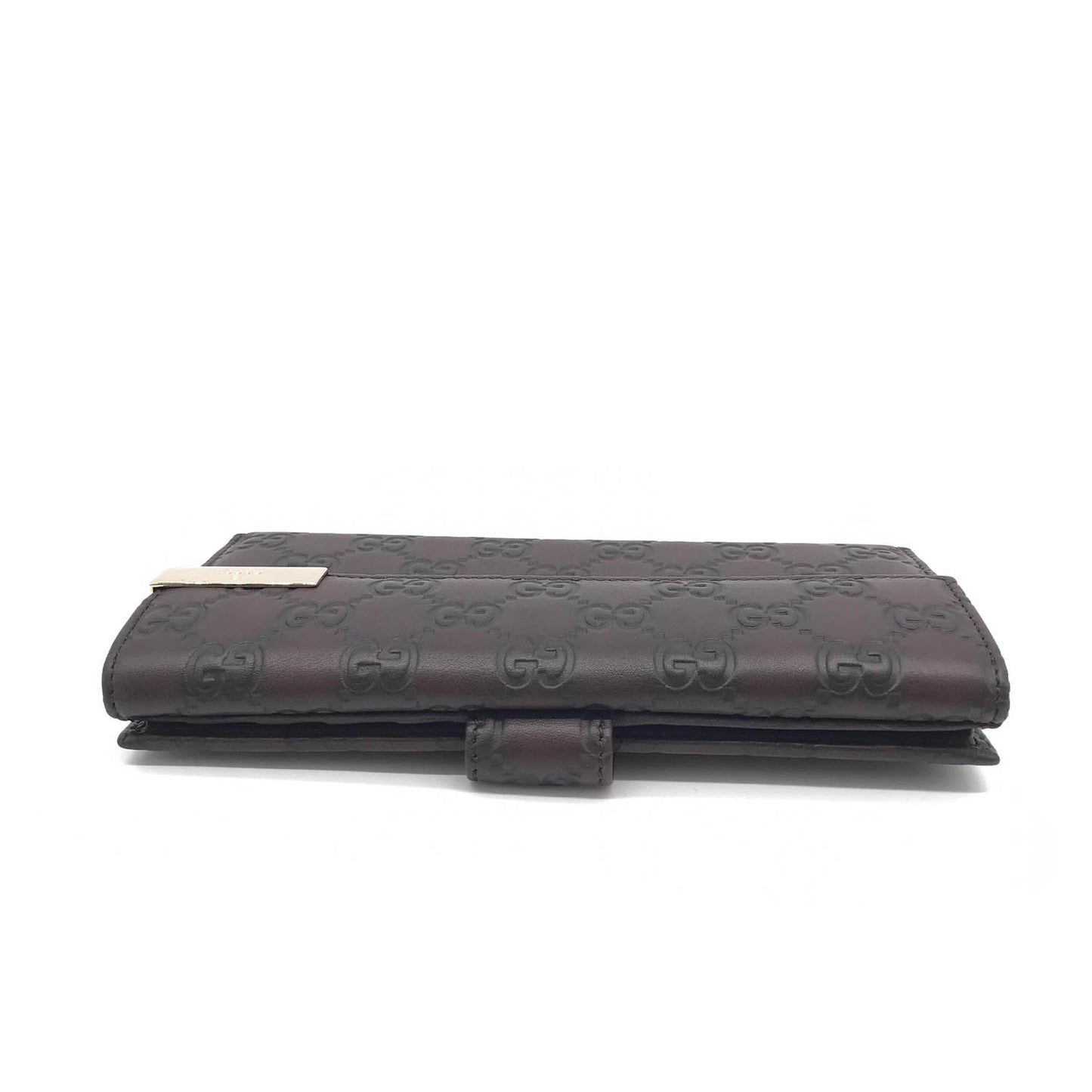 Gucci Guccissima Signature Dice Continental Wallet