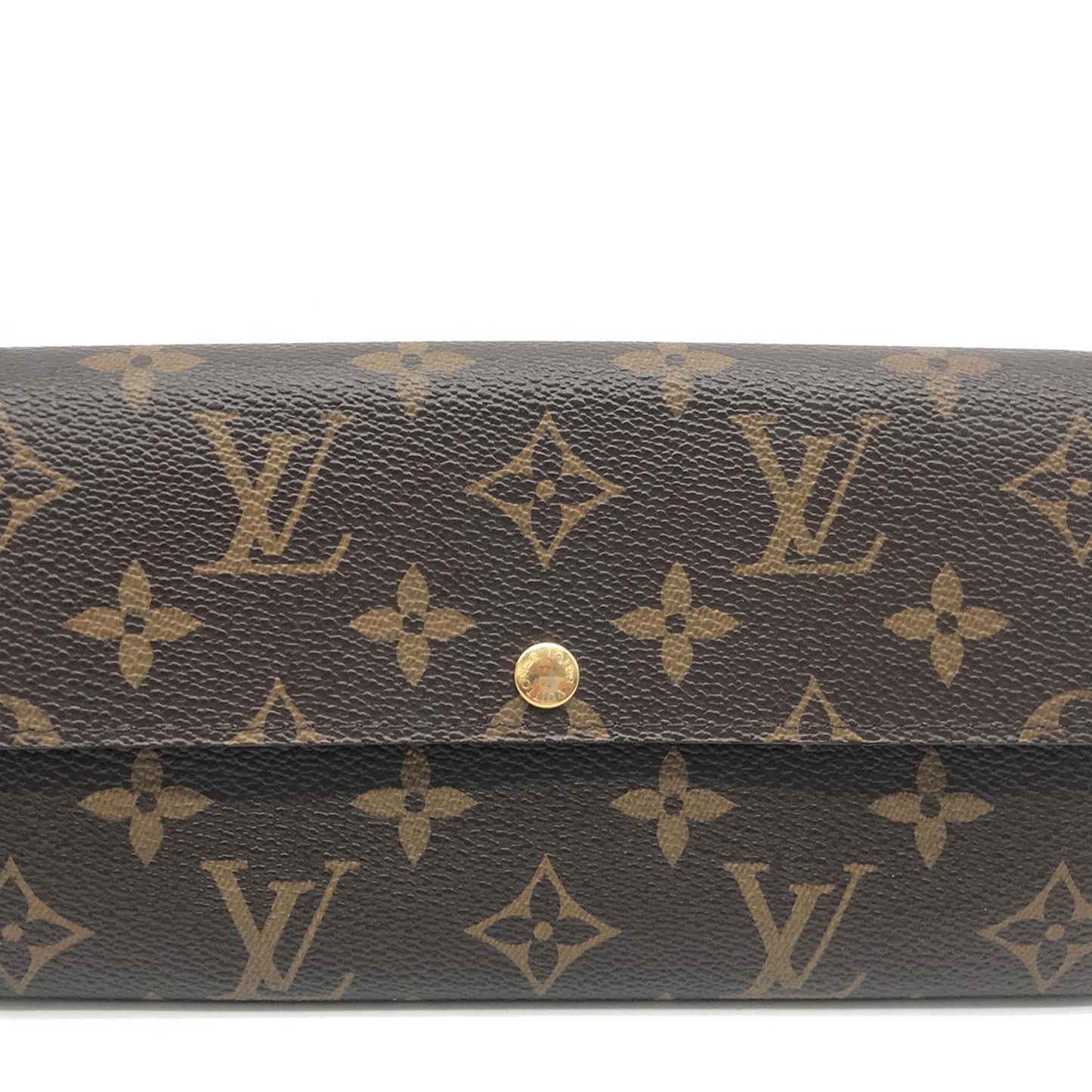 Louis Vuitton Monogram Sarah Brown Canvas Wallet