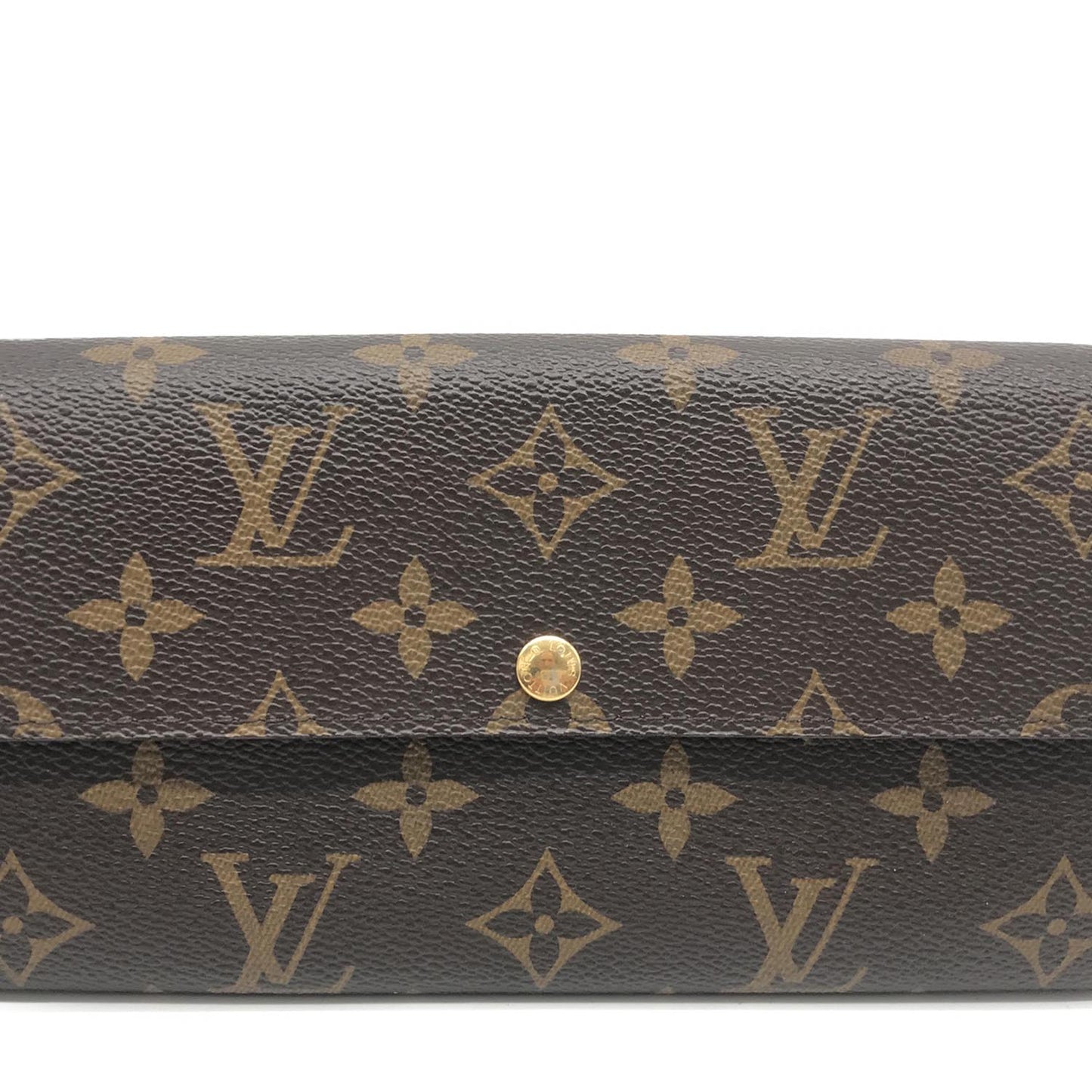 Louis Vuitton Monogram Sarah Brown Canvas Wallet