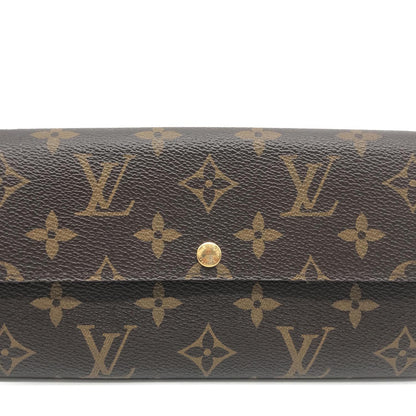 Louis Vuitton Monogram Sarah Brown Canvas Wallet