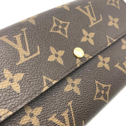 Louis Vuitton Monogram Sarah Brown Canvas Wallet