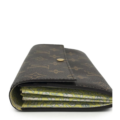 Louis Vuitton Monogram Sarah Brown Canvas Wallet