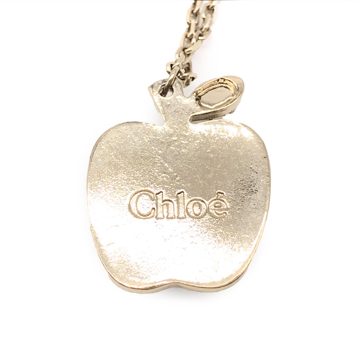 Chloe Apple Charm Necklace