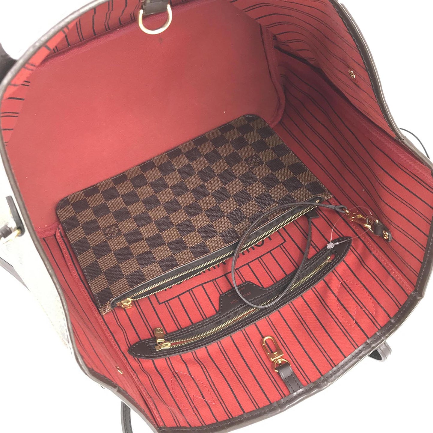 Louis Vuitton Damier Neverfull MM Tote Bag