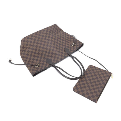 Louis Vuitton Damier Neverfull MM Tote Bag