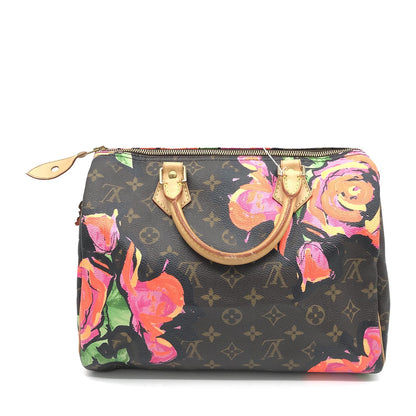 Louis Vuitton Monogram Roses Speedy 30