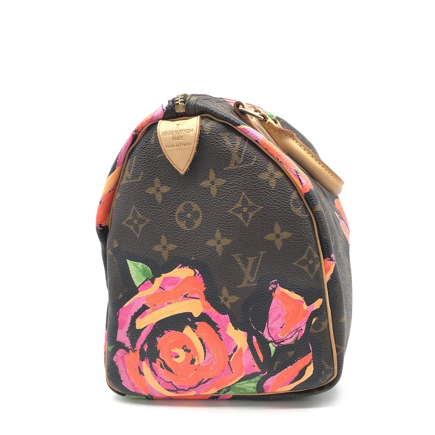 Louis Vuitton Monogram Roses Speedy 30