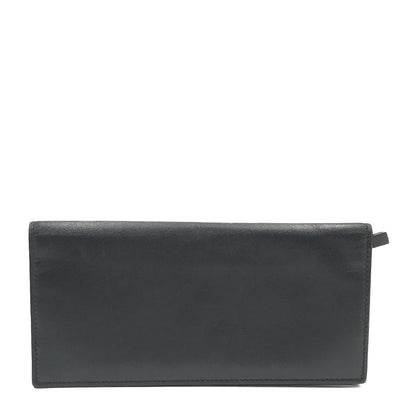 Yves Saint Laurent Black Smooth Leather Cardholder