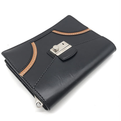 Prada Tricolor Vitello Leather Sound Flap Bag