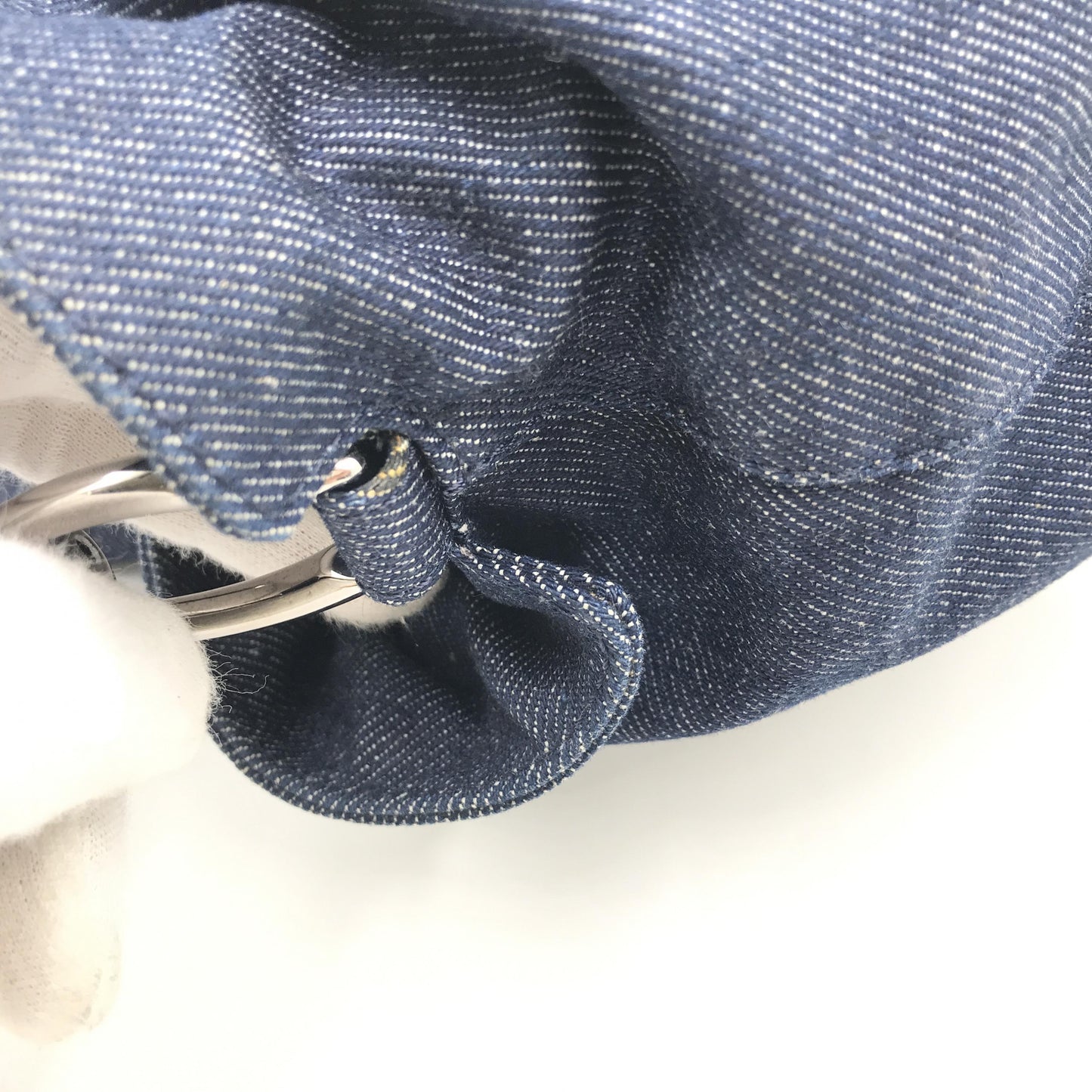 Christian Dior Dior Blue Denim Malice Handbag