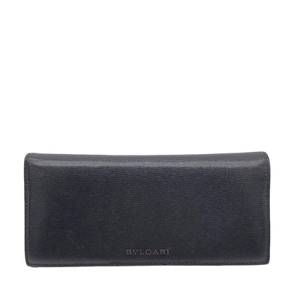 Bulgari Leather Long Wallet