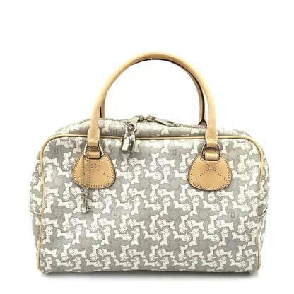 Celine Saluki Carriage Pattern Mini Handbag