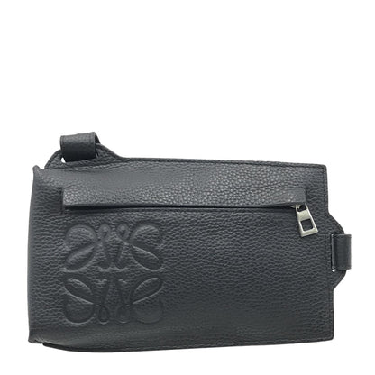 Loewe T Pouch Leather Clutch Bag