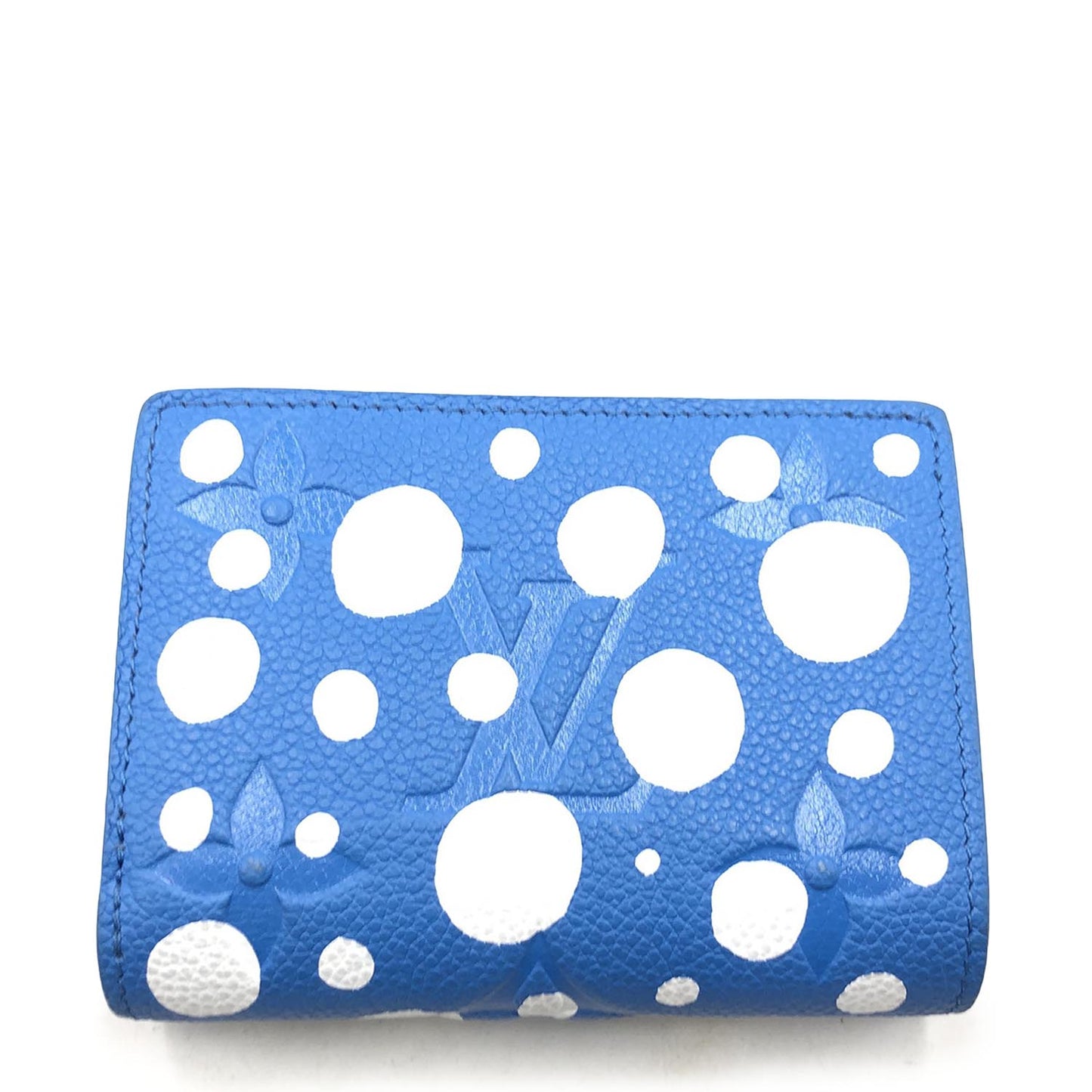 Louis Vuitton Yayoi Kusama Infinity Dot Blue Blanc Portefeuille