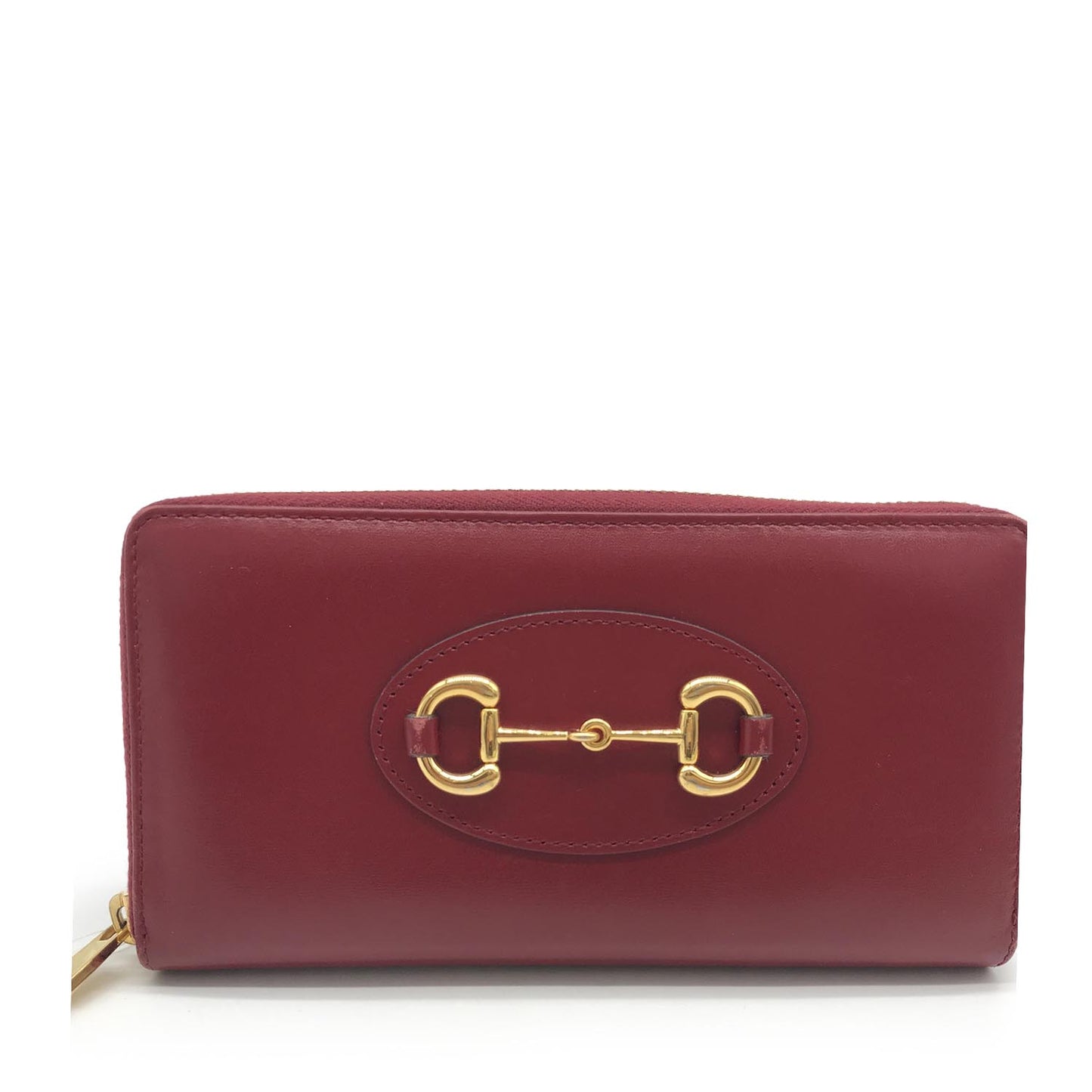 Gucci 1955 Horsebit Accent Leather Continental Wallet