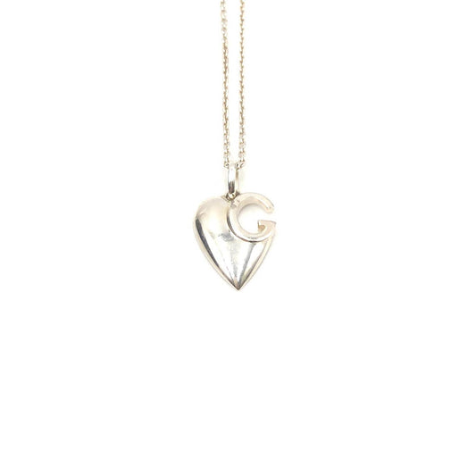 Gucci G Charlotte Heart Pendant Necklace