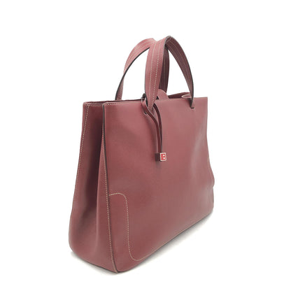 Bally Halzan Leather Handbag