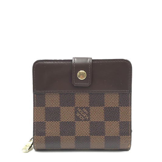 Louis Vuitton Damier Ebene Compact Zip Wallet