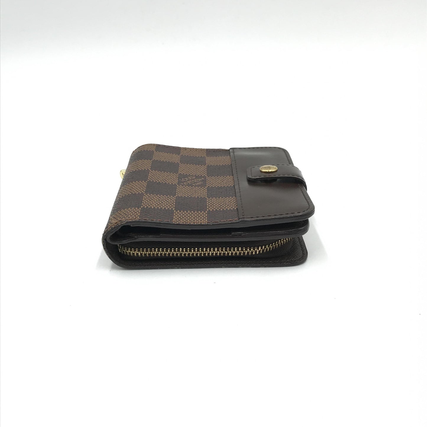 Louis Vuitton Damier Ebene Compact Zip Wallet