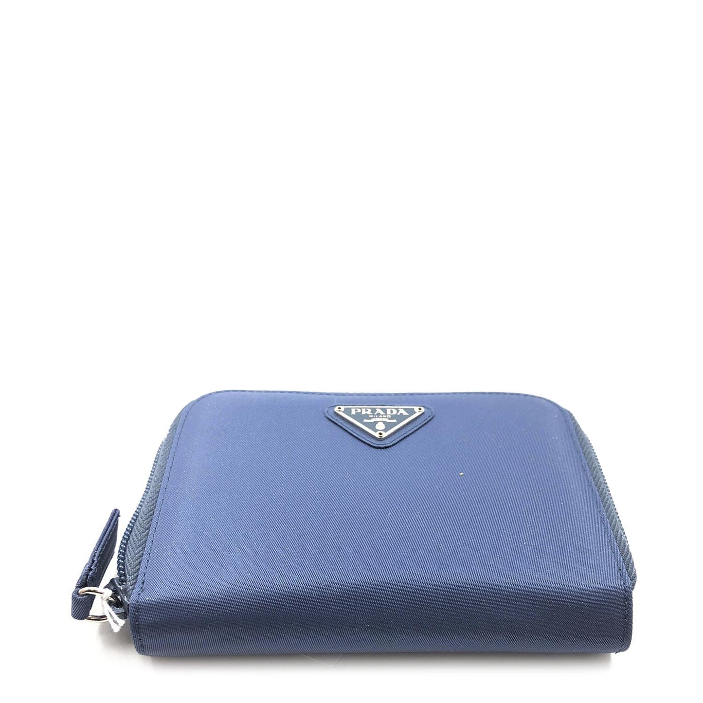 Prada Nylon Compact Zip Wallet