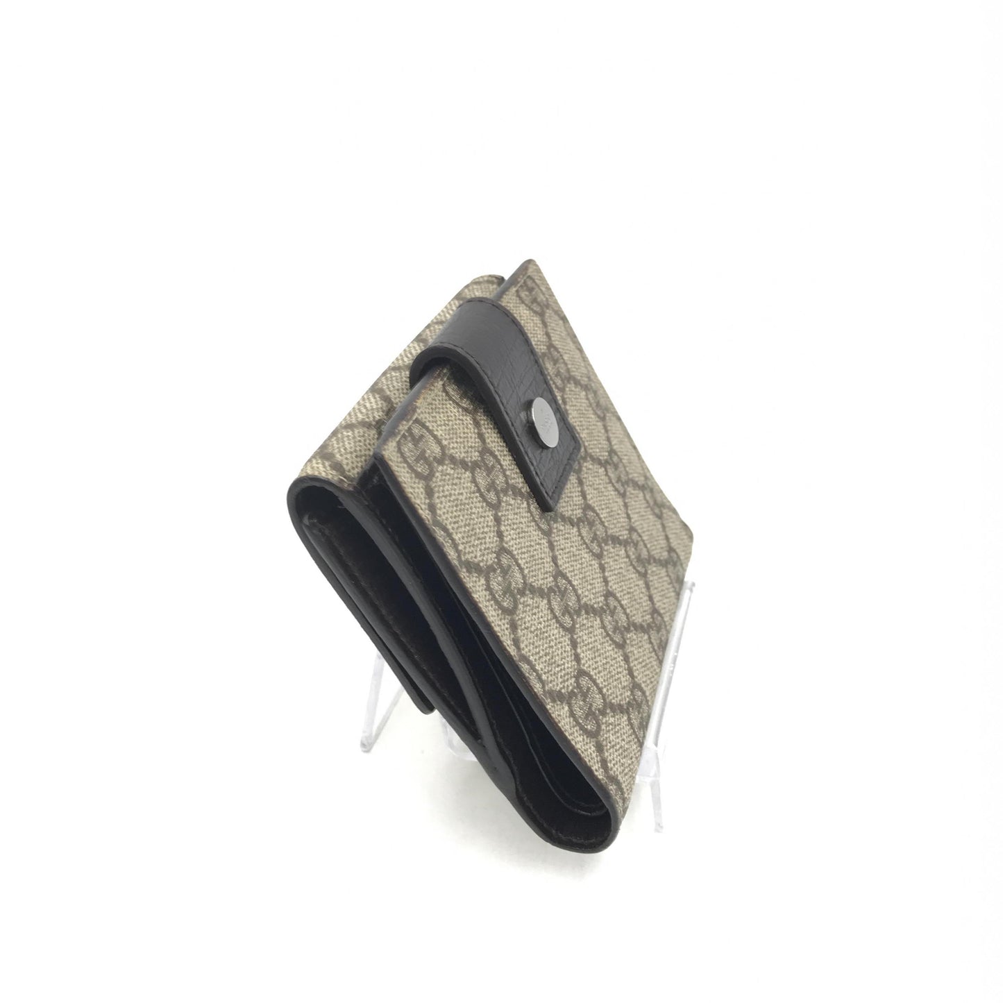 Gucci GG Plus Monogram Ladies GG Flap Wallet